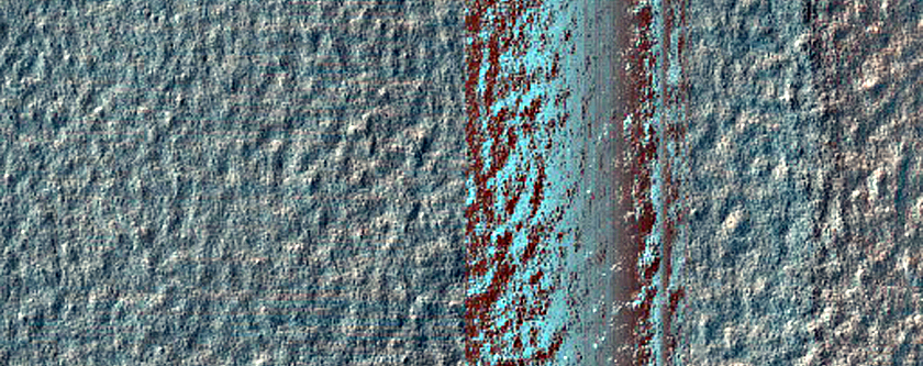 Candidate Recent Impact Site