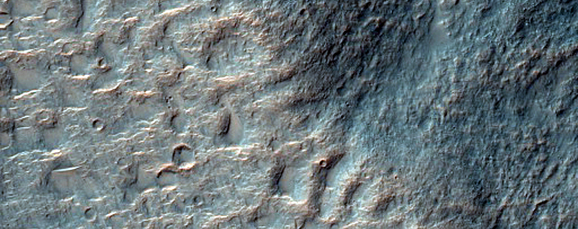 Channel on Tyrrhenus Mons