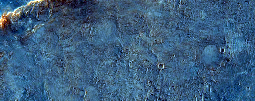 Pyroxene-Rich Bedrock near Nili Fossae