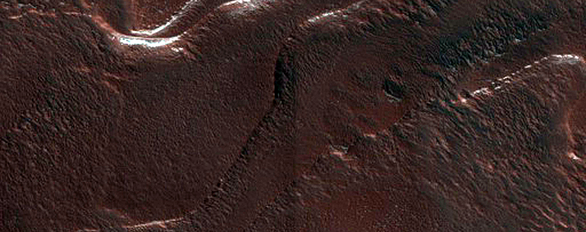 North Polar Layered Deposit Avalanche Monitoring Site