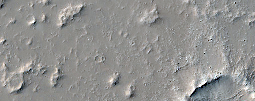 Candidate Recent Impact Site