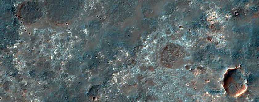 Clay-Rich Terrain South of Coprates Chasma