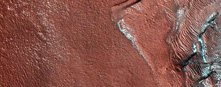 North Polar Layered Deposits Avalanche Monitoring Site