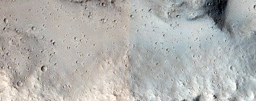 Monitor Steep Crater Slope near InSight Lander