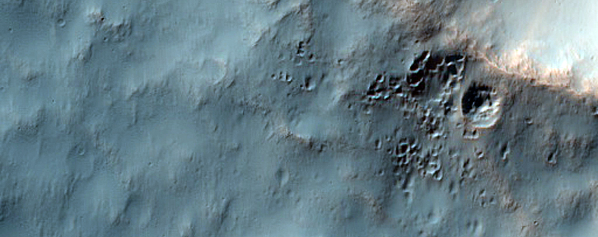 Possible Pyroxene-Bearing Materials in Newton Crater