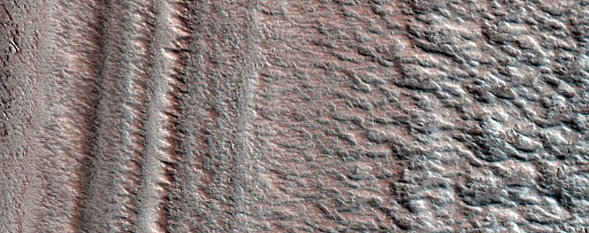 North Polar Terrain Sample