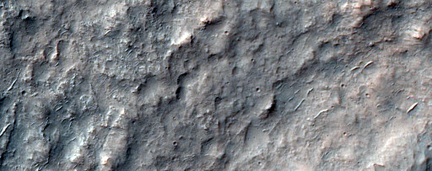 Terrain North of Morpheos Rupes
