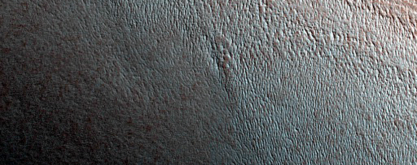 Exposure of North Polar Layered Deposits