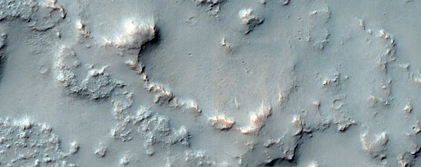 Possible Inverted Channel in Noachis Terra