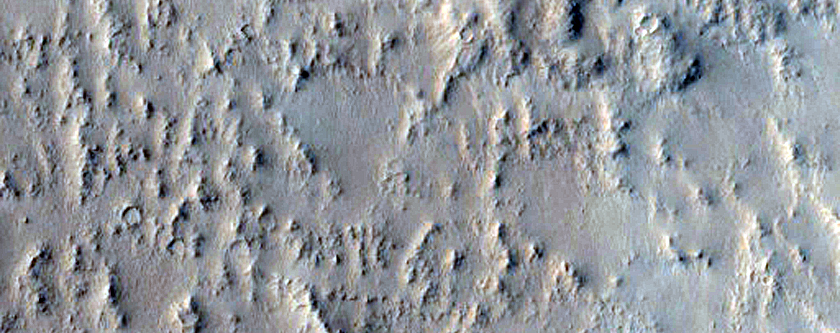 Arabia Terra Crater Floor