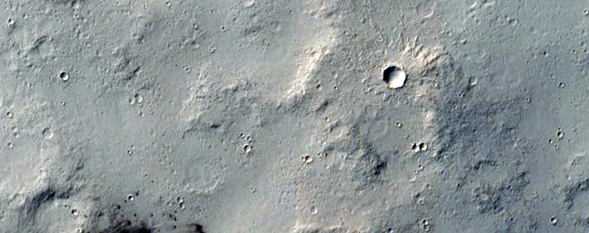 Candidate Recent Impact Site