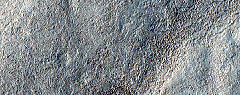 Abrupt Terrain Changes near Adamas Labyrinthus