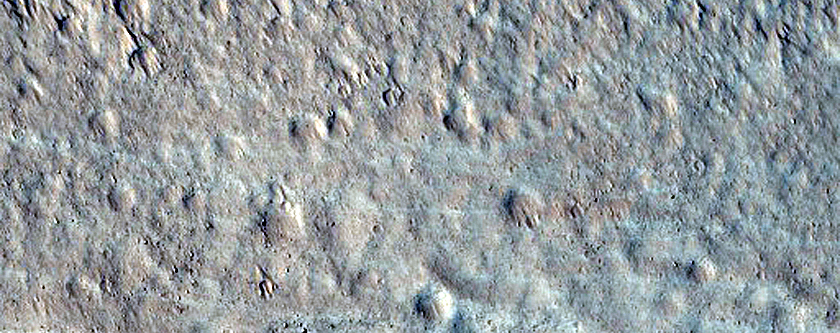 Candidate Recent Impact Site