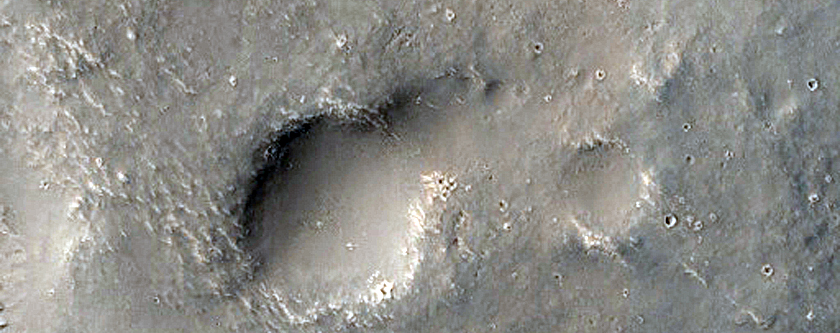 Terrain North of Escalante Crater