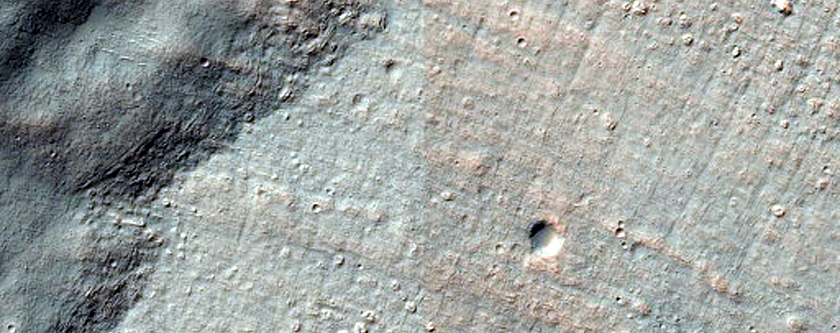 Narrow Channel Entering Nazca Crater