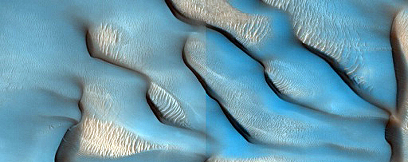 Dune Monitoring in Lyot Crater
