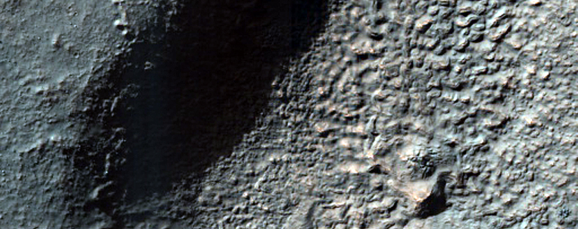 Channels in Nereidum Montes