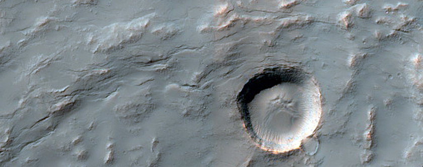 Low Latitude Crater