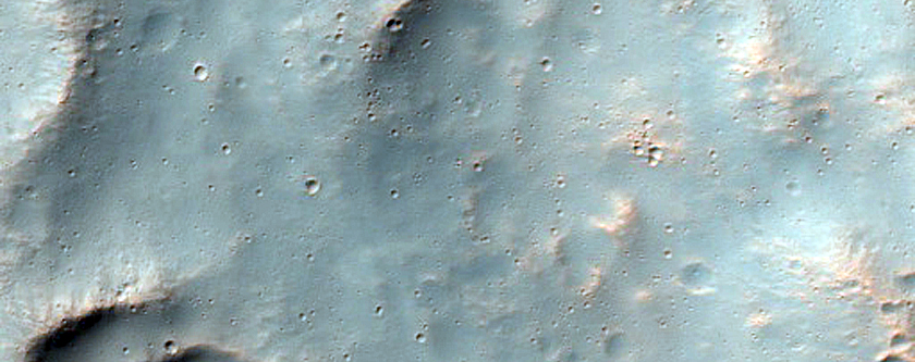 Terrain Southeast of Molesworth Crater