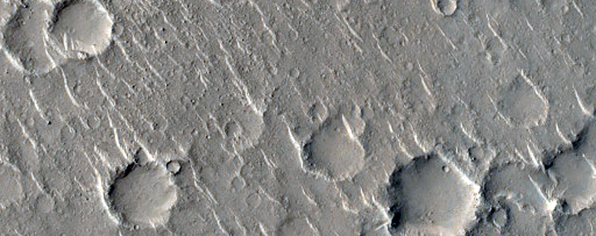 Terrain in Isidis Planitia