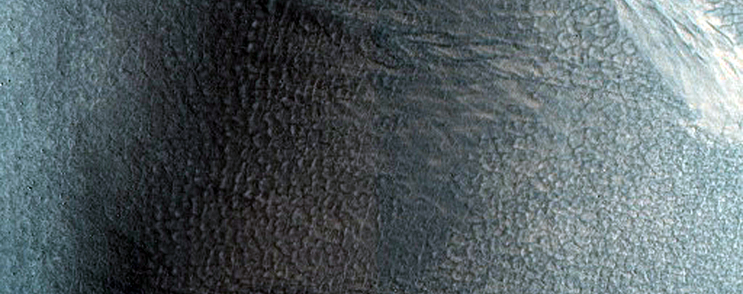 Gullied Crater Wall