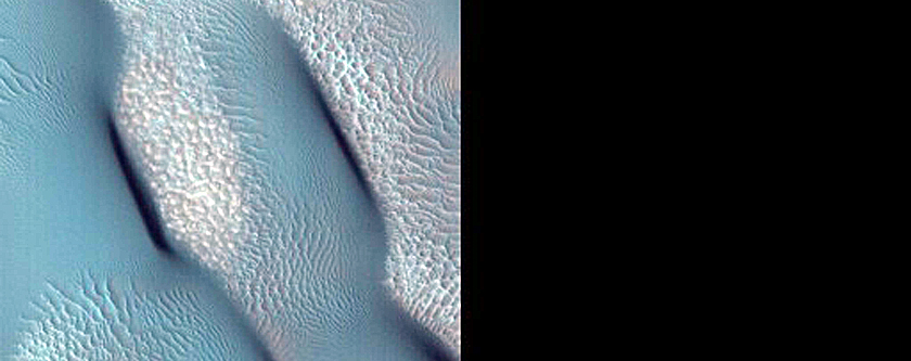 Dune Monitoring in Crater