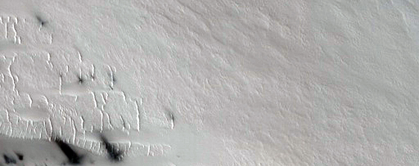 Chasma Boreale Scarp Dunes