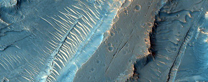 Possible Fan Feature in Arabia Terra