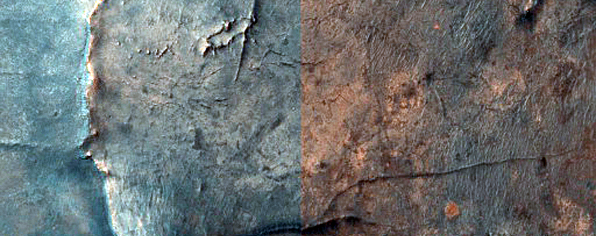 Ridges in Nili Fossae