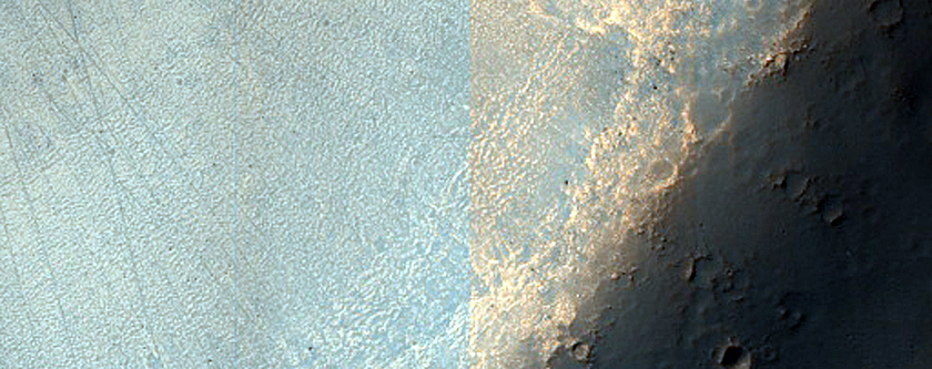 Terrain Northwest of Pollack Crater