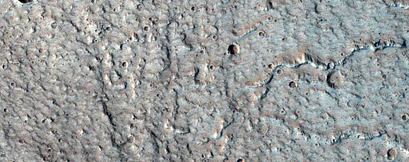 North-Pole-Facing Deposit in Crater