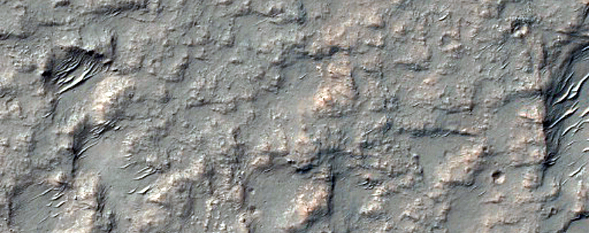 Terrain Southwest of Maadim Vallis