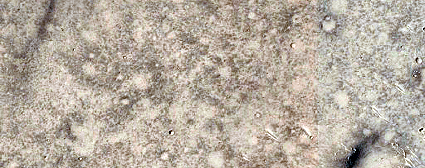Candidate Recent Impact Site