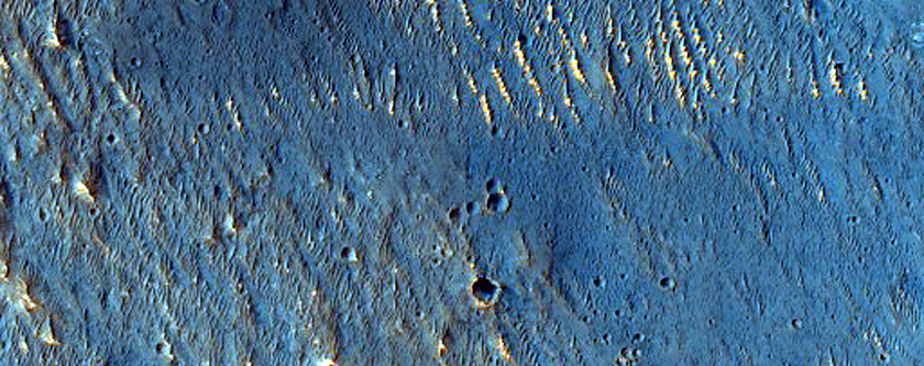 Clay-Bearing Materials East of Rauch Crater