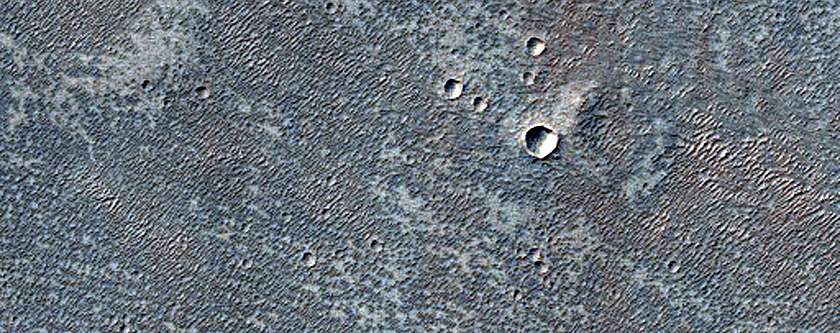 Ius Chasma Plateau Outcrops