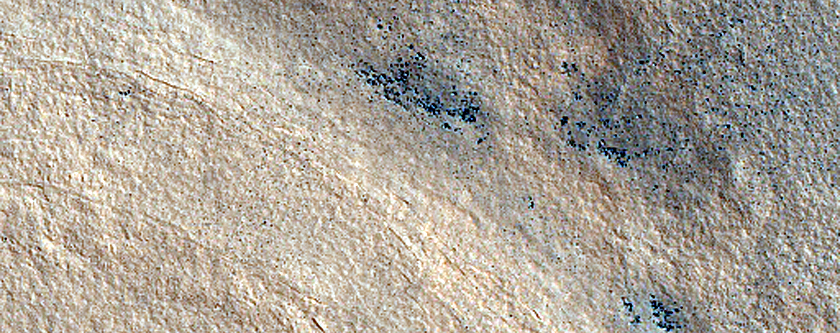 Crater in Periglacial Terrain