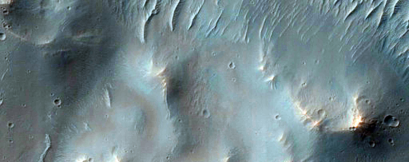 Aeolian Development in Melas Chasma