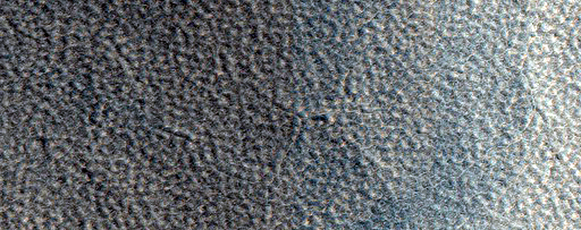 Crater Ejecta and Extensional Terrain