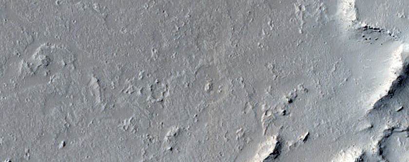 Eroded Layers South of Cerberus Fossae