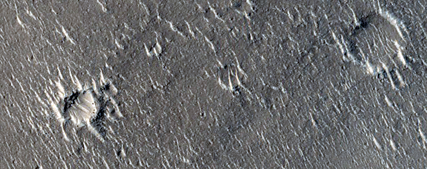 Boundary between Isidis Planitia and Utopia Planitia