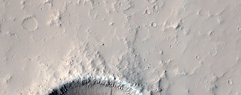 Candidate Recent Impact Site