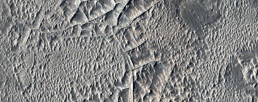 Ridged Patterns in Arabia Terra