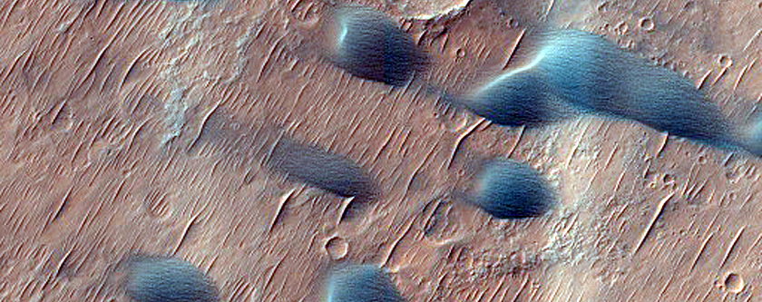 Floor Unit and Dunes in Coprates Chasma