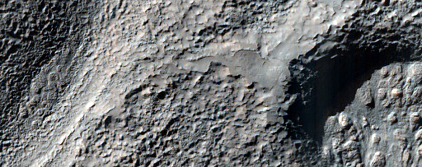 Channel in Noachis Terra