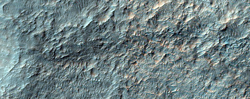 Channel near Samara Valles