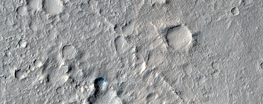 Possible Rock Falls on Steep Slopes in Cerberus Fossae