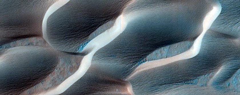 Meroe Patera Dune Monitoring Campaign