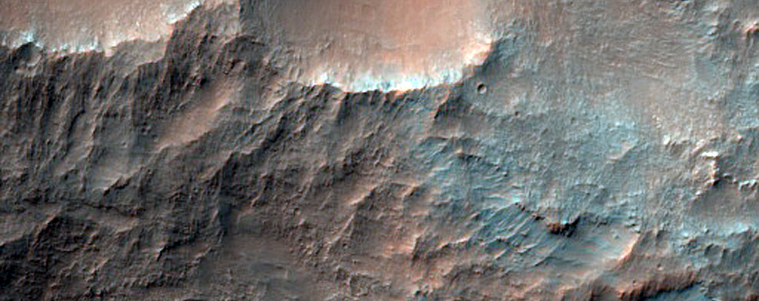 Walls of Uzboi Vallis