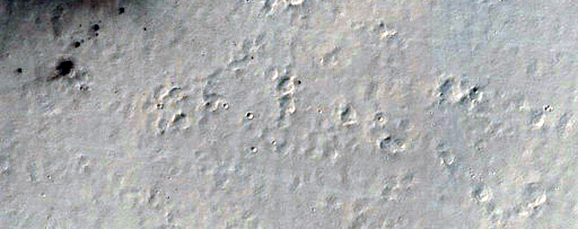 Candidate Recent Impact Site