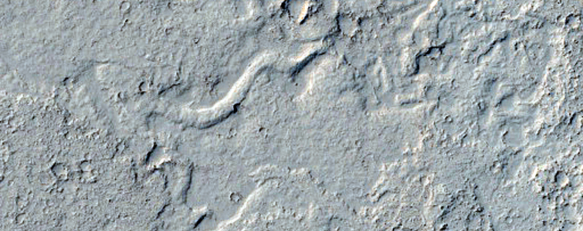 Margin of Cerberus Tholi